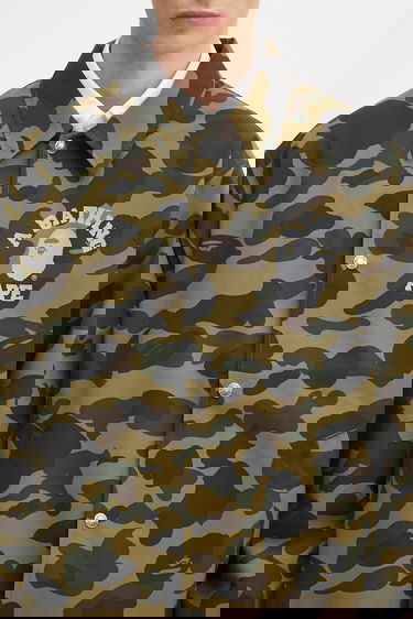Яке BAPE A Bathing Ape Gore-Tex Wind Stopper Coach Jacket Зелено | 1K70140005, 3
