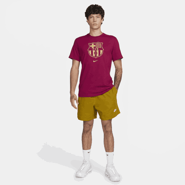 Тениска Nike FC Barcelona Crest Червено | DJ1306-620, 2