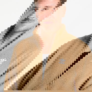 Яке adidas Performance Essentials Teddy Fleece Jacket Кафяво | JW3530, 1