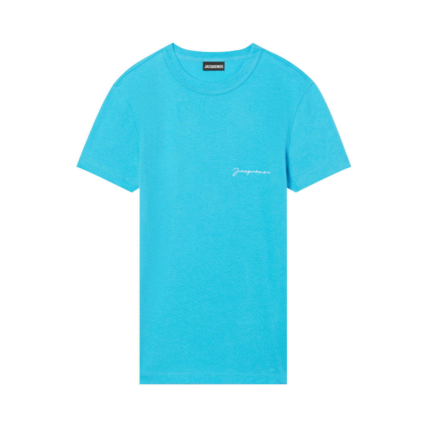 Тениска Jacquemus Le T-Shirt Тюркоазено | 211JS003 2160 340, 1