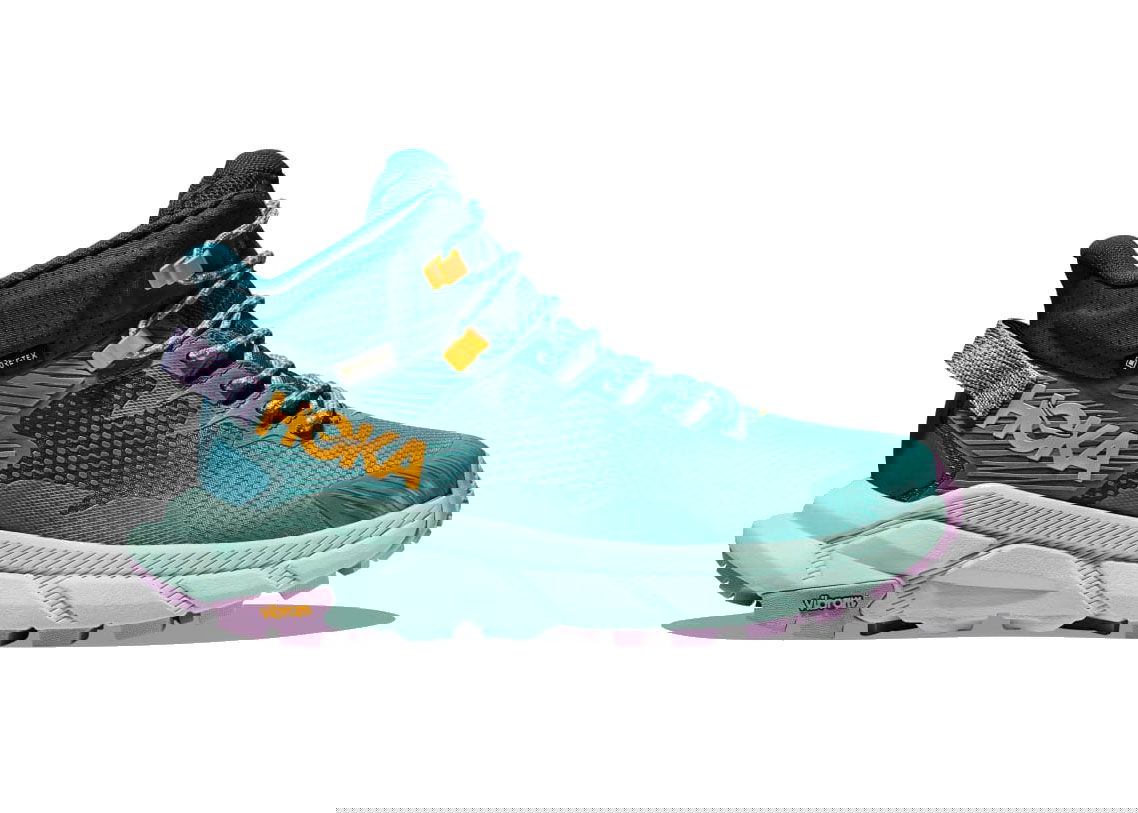 Кецове и обувки Hoka One One Trail Code Gore Tex Ocean Mist Зелено | 1123166-OMSO, 0