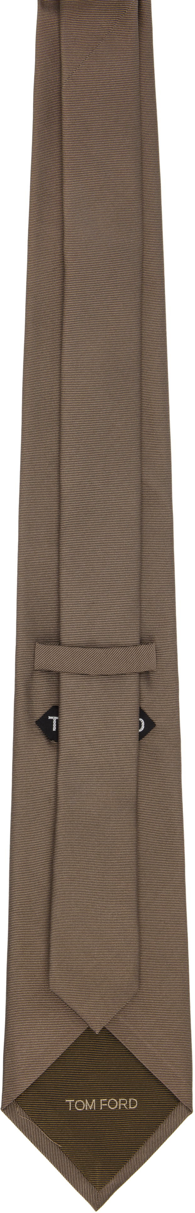Шал Tom Ford TOM FORD Silk Tie Кафяво | STE001-S0092, 1