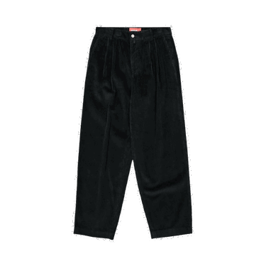 Панталони 032C Pleat Front Cord Pants Черно | SS22 W 3042 BLAC, 0