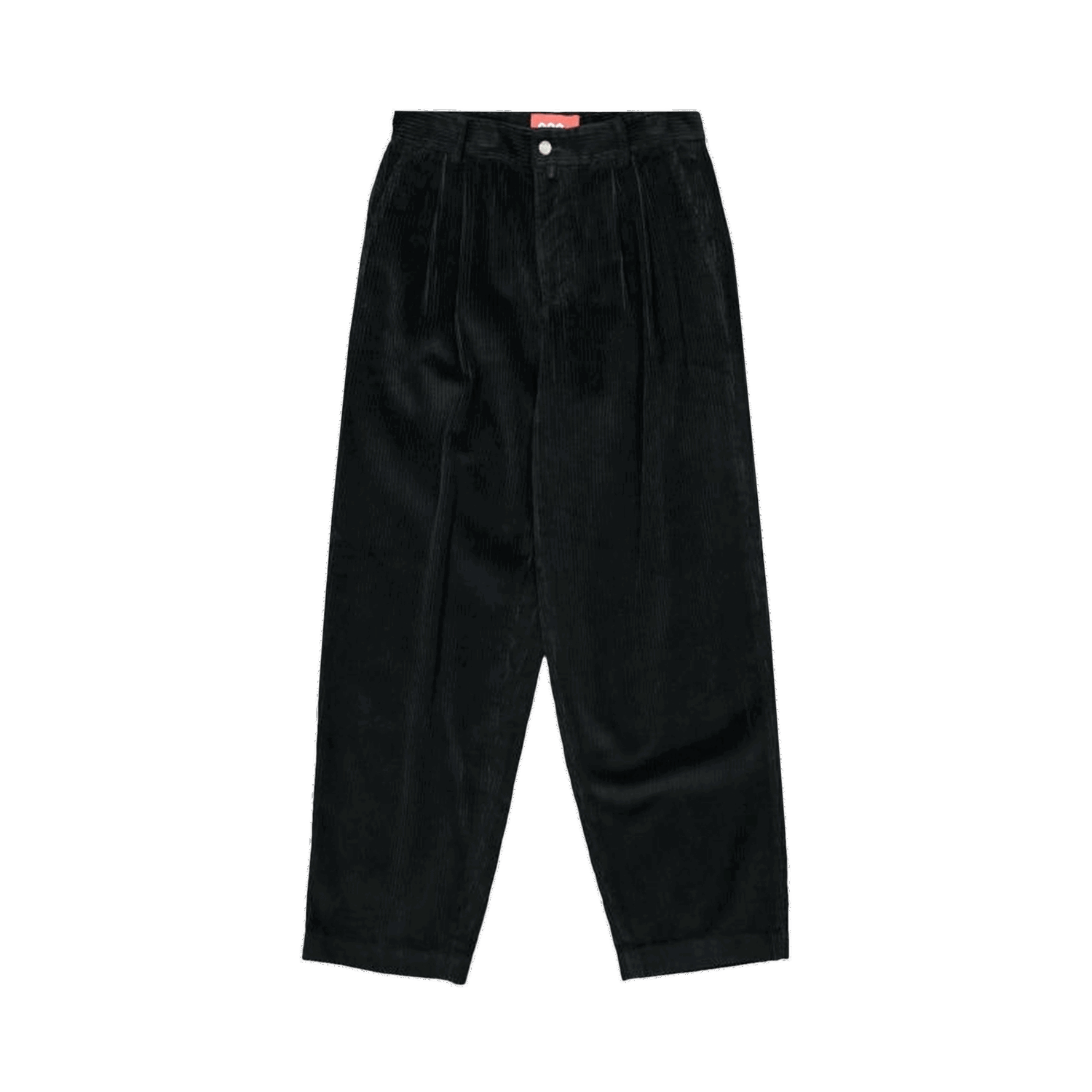 Панталони 032C Pleat Front Cord Pants Черно | SS22 W 3042 BLAC, 0