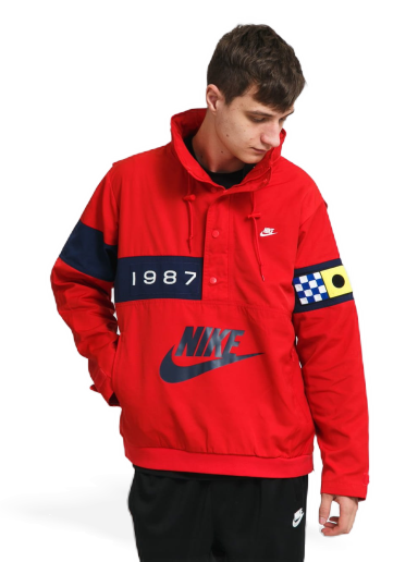 Яке Nike Reissue Walliway Woven Jacket Червено | DA0366-657