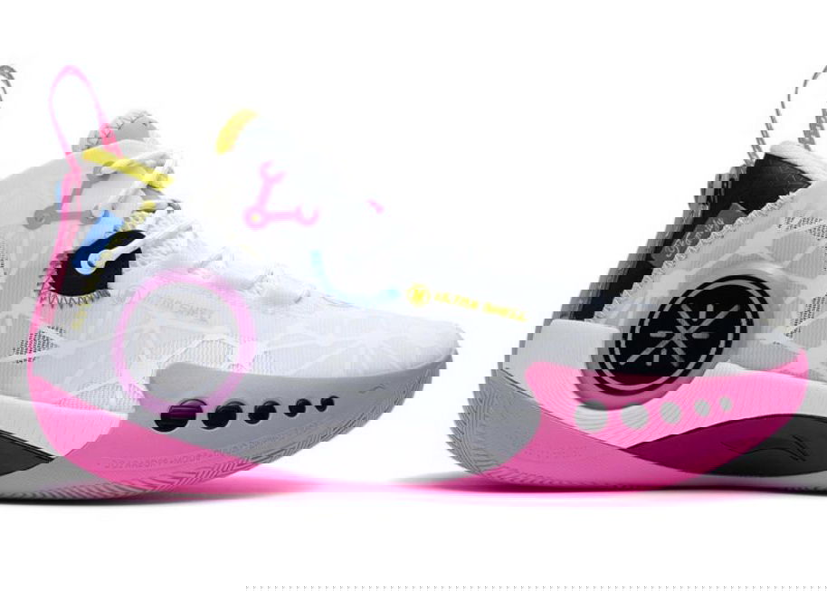 Кецове и обувки Li-Ning Wade Shadow 3 On Court 'White Pink' Бяло | ABPR049-4, 0