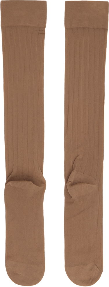 Чорапи SHUSHU/TONG SHUSHU/TONG Three-Pack Knitted Mid-Calf Socks Бяло | FSDEAC01 RST100, 4