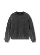 Typo Light Washed Crewneck Sweatshirt