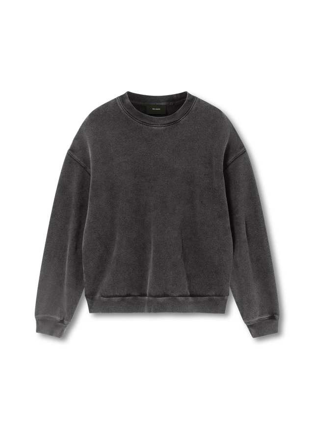 Typo Light Washed Crewneck Sweatshirt