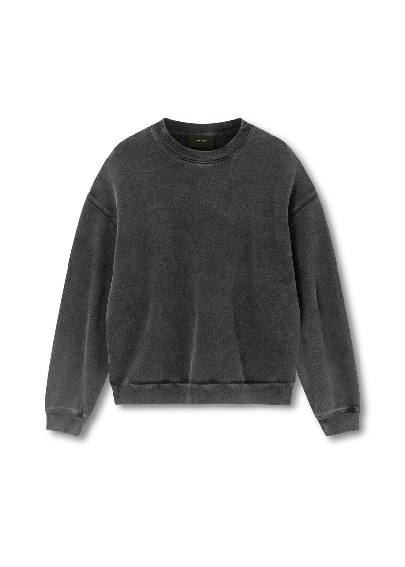 Суитчър AXEL ARIGATO Typo Light Washed Crewneck Sweatshirt Черно | A3017001