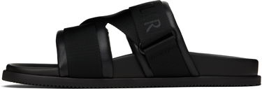 Кецове и обувки Moncler Moncler Mon Summer Sandals Черно | K109A4L00010M5027, 2