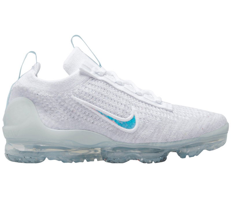Кецове и обувки Nike Air VaporMax 2021 FK Mismatched Swoosh Бяло | DB1550-102, 0