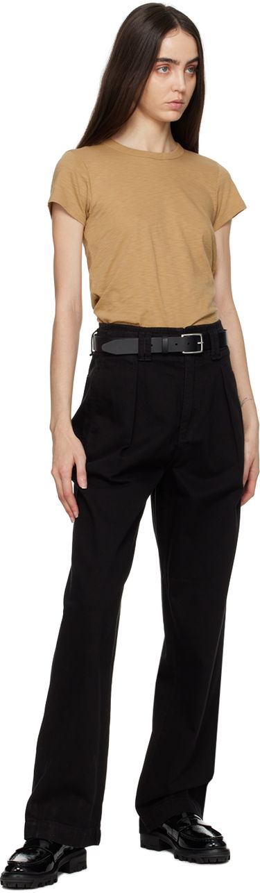 Панталони rag & bone rag & bone Pleated Trousers Черно | WDD22H2933F2BL, 3