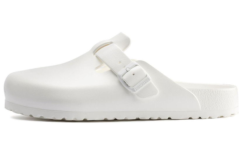 Кецове и обувки Birkenstock Boston Essentials Eva Narrow Fit Clogs Бяло | 0127133