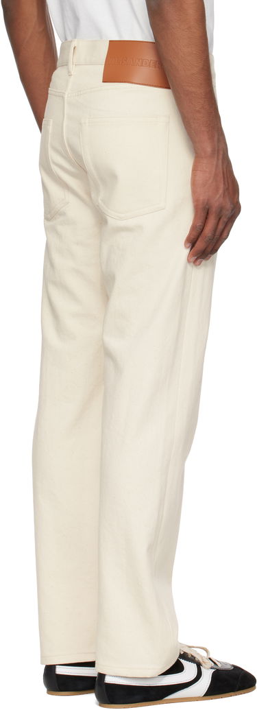Панталони Jil Sander Jil Sander Selvage Jeans Бежово | J47KA0266_J46545, 2