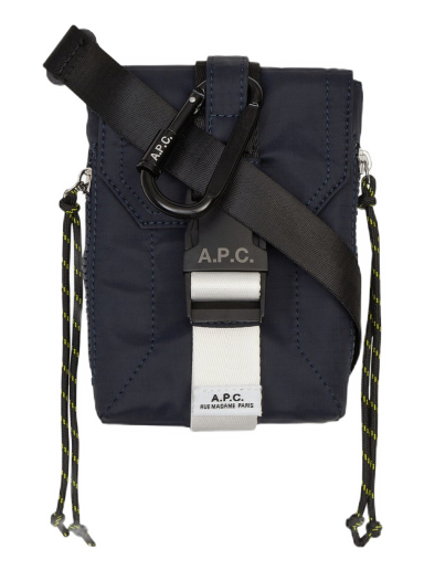 Чанта през рамо A.P.C. Treck Crossbody Pouch Черно | PAAFH-H61733 IAK