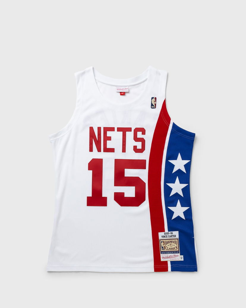 Фланелка Mitchell & Ness Authentic Jersey Nets Alternate 2005-06 Бяло | AJY44483-NJN05VCAWHIT