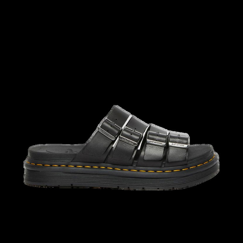 Кецове и обувки Dr. Martens Tate Leather Slide Sandals Черно | DM27398001