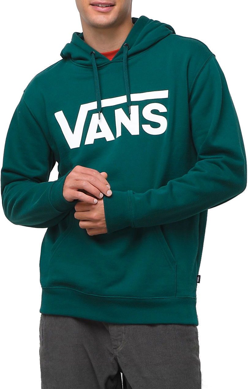 Суитчър Vans Classic II Hoodie Зелено | vn0a456bbks1, 0