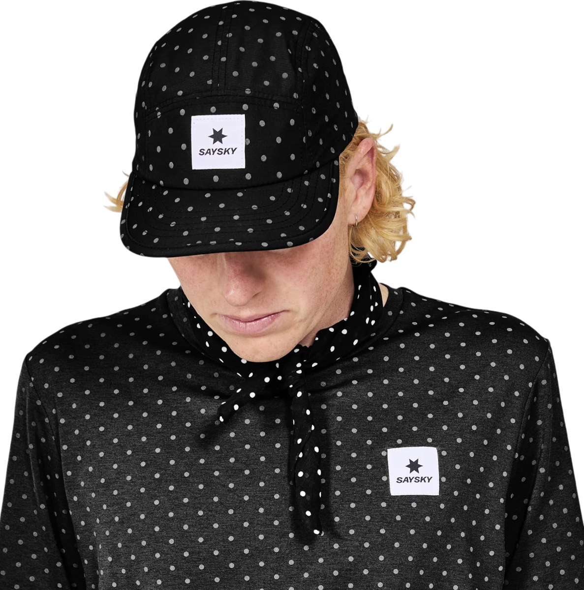 Шапка с козирка Saysky Saysky Reflective Polka Combat Cap Черно | muaca103c1018, 0