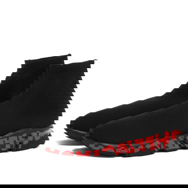 Кецове и обувки Balenciaga Graffiti Sole Speed Runner Черно | 645334-W2DBY-1016, 1