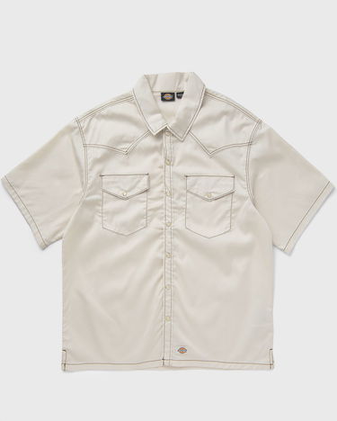 Риза Dickies River Ranch Short Sleeve Work Shirt Бежово | DK0A4Z7MF901, 1