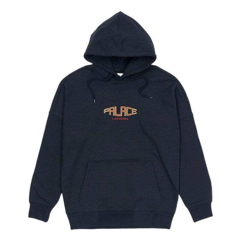 Суитчър Palace Palace Spaced Logo Drop Shoulder Hoodie Черно | P22CS121