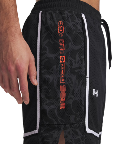 Къси панталони Under Armour Zone Pro 7" Mesh Print Shorts Черно | 6000366-001, 2