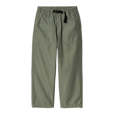 Панталони и дънки Carhartt WIP Hayworth Pant Dollar Green rinsed Сиво | I033135_667_02, 2