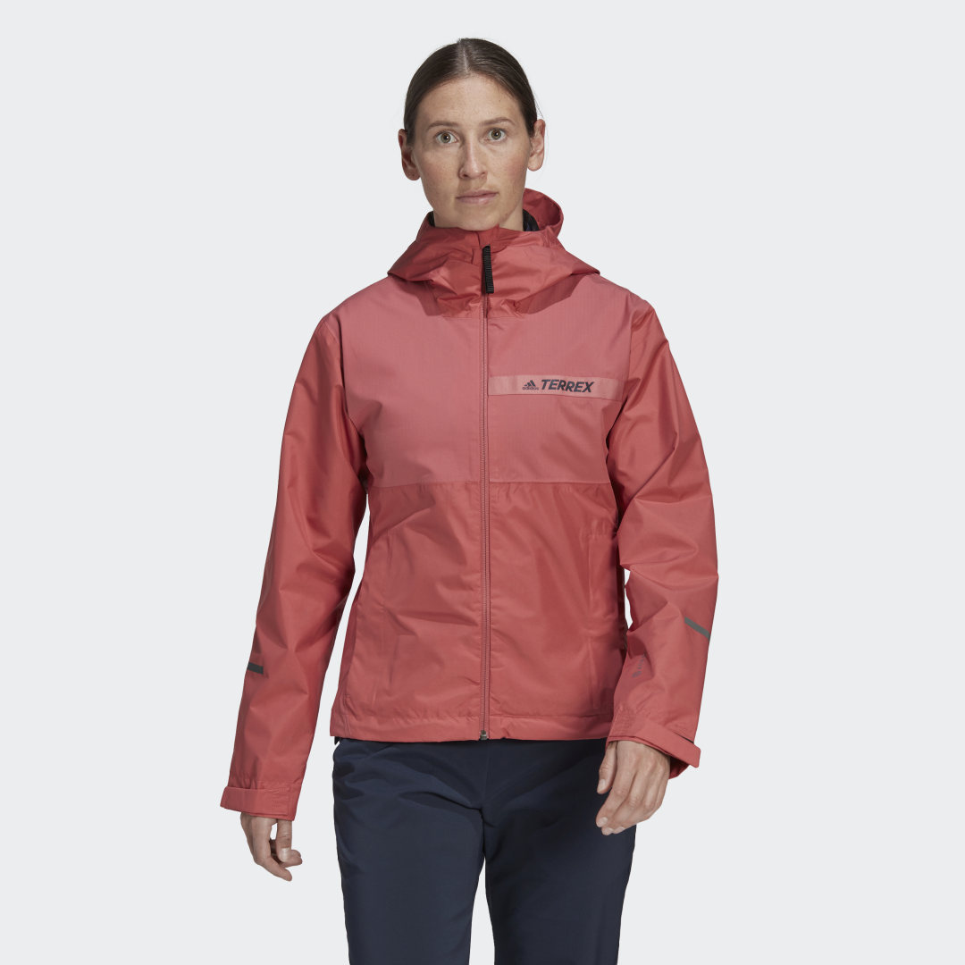 Ветровка adidas Performance Terrex Multi RAIN.RDY 2-Layer Червено | HF0827, 1