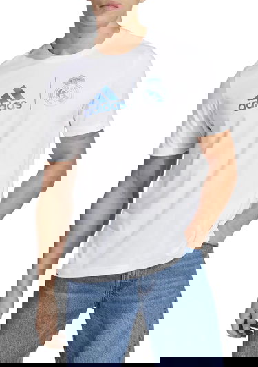 Тениска adidas Performance Real Madrid Graphic Tee Бяло | ht6463, 0