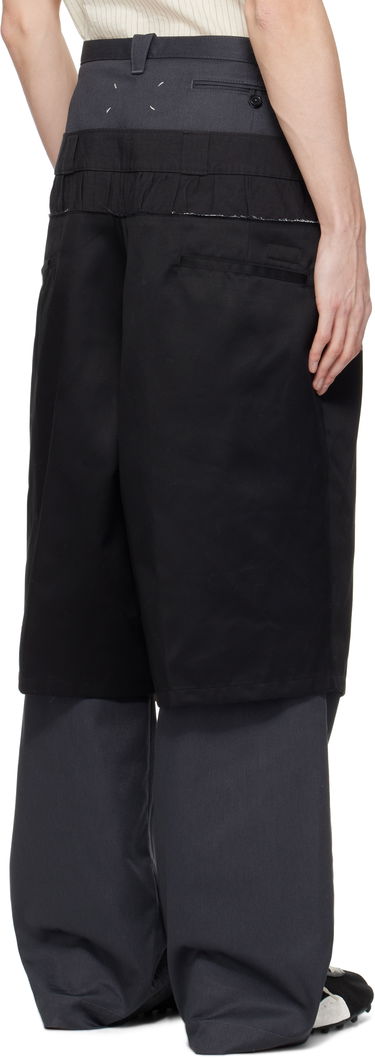 Панталони Maison Margiela Maison Margiela Layered Trousers Черно | S51KA0604 MTN067, 2