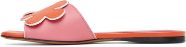 Кецове и обувки Marni Leather Daisy Sandals Оранжево
 | SAMS029700 P7404, 2
