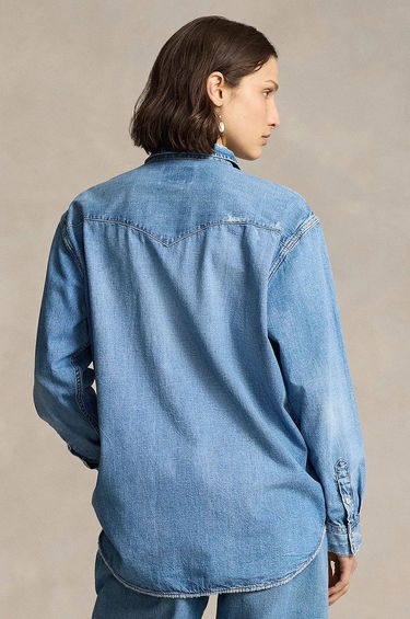 Риза Polo by Ralph Lauren Relaxed Fit Denim Shirt Синьо | 211940722, 1