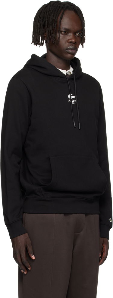 Суитчър Lacoste Print Hoodie Черно | SH2740_031, 1