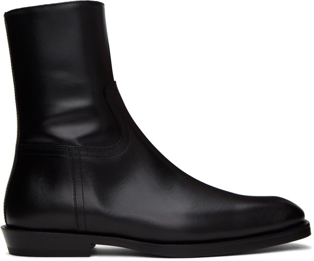 Dries Van Noten Leather Boots