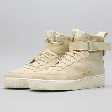 Кецове и обувки Nike SF Air Force 1 Mid ''Fossil'' W Бежово | AA3966-202, 1