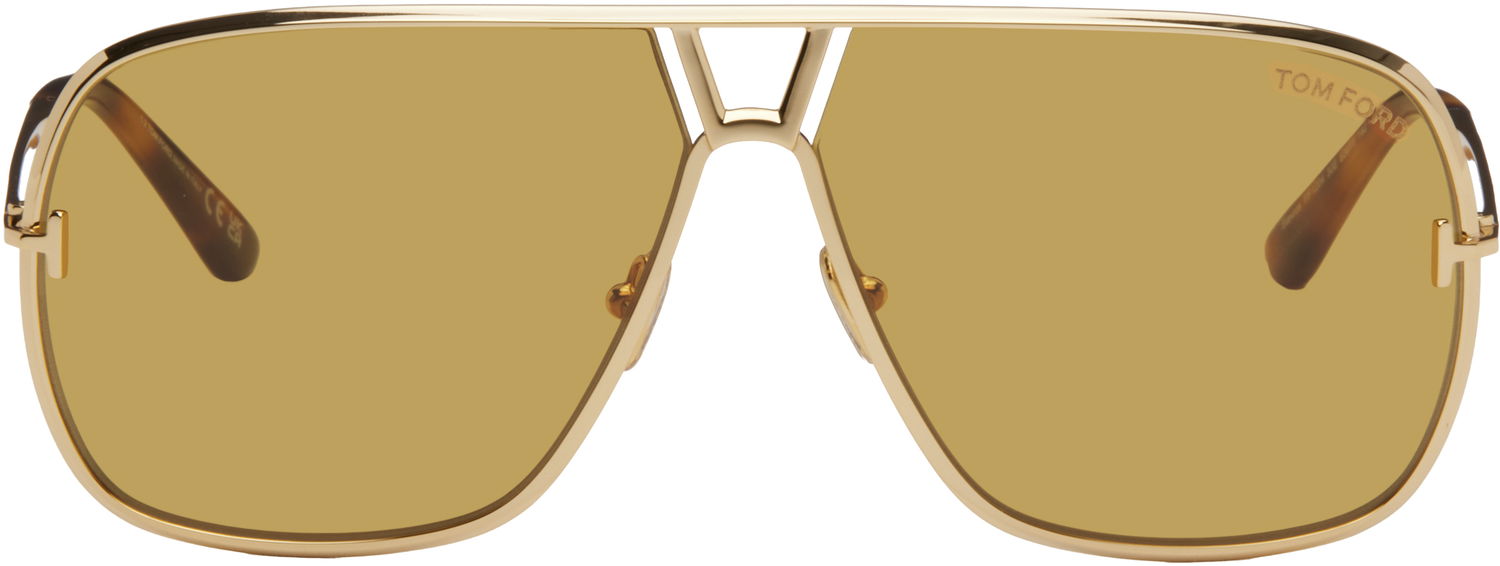 Слънчеви очила Tom Ford Tom Ford Stavros Sunglasses Жълто | FT1204_6330E, 0