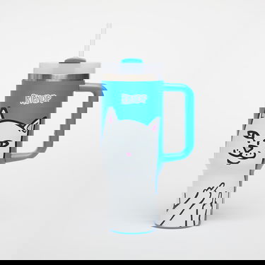 Бутилки за пиене RIPNDIP Lord Nermal Big Ol Cup Tumbler 1200 ml Blue Universal Синьо | RNDNERMCUP, 0