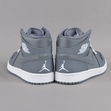 Кецове и обувки Jordan Air Jordan 1 Retro Mid ''Cool Grey'' Сиво | 554724-022, 3