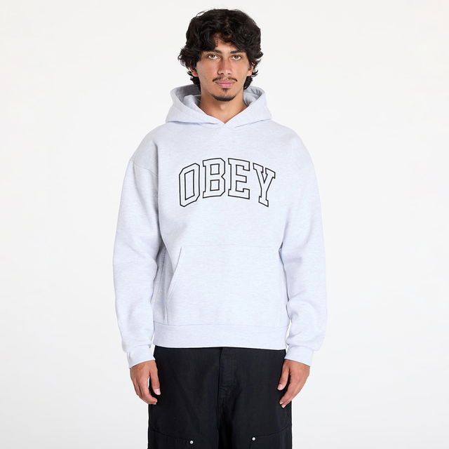 Collegiate Extra Heavy Hoodie II Ash Grey