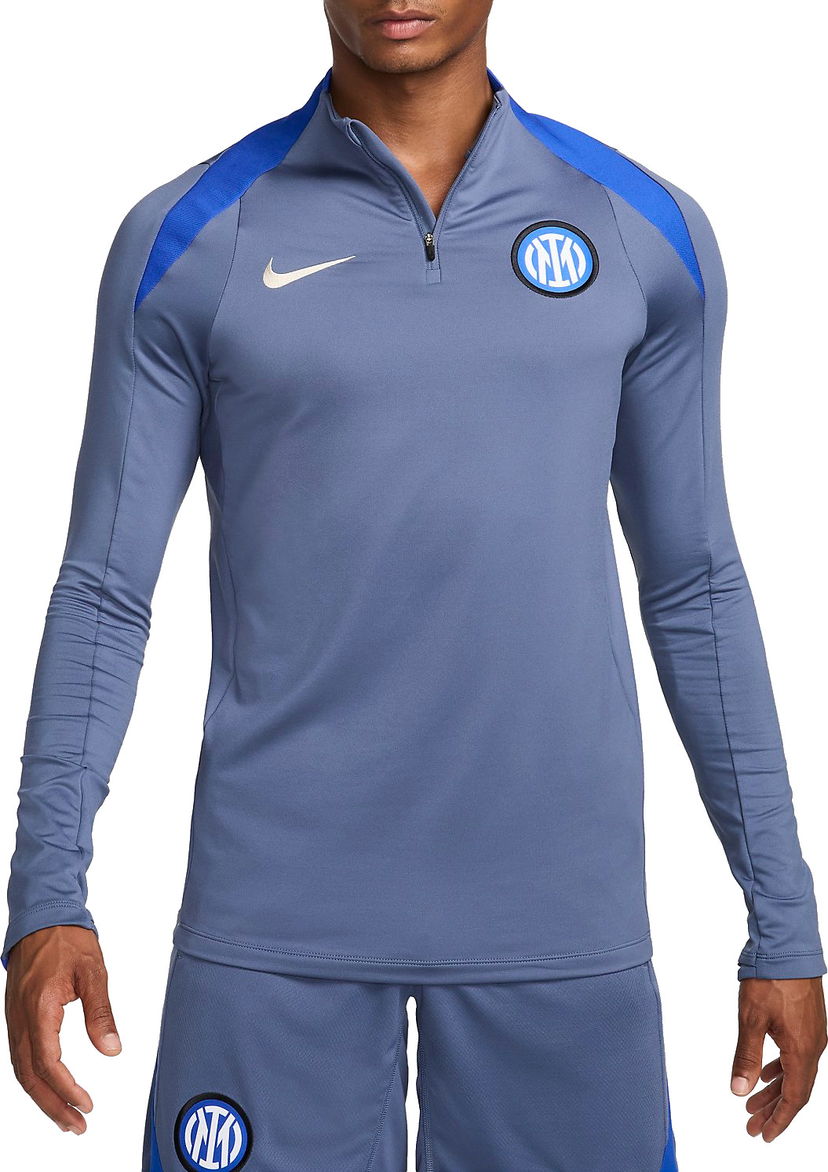 Тениска Nike INTER M NK DF STRK DRILL TOP K Тъмно синьо | fn9836-492