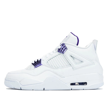 Кецове и обувки Jordan Air Jordan 4 Retro "Purple Metallic" Бяло | CT8527-115, 4