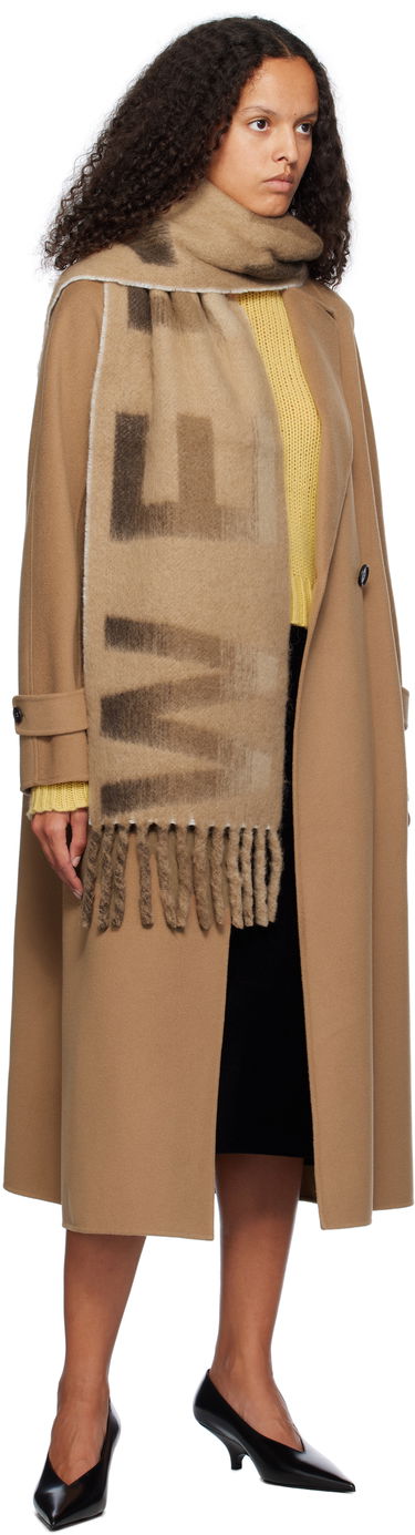 Шал Max Mara Weekend Max Mara Esedra Wool Scarf Кафяво | 2425546045600 MM02262, 2