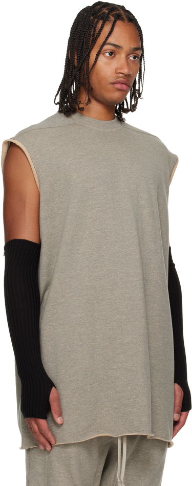 Тениска Rick Owens Rick Owens DRKSHDW Concordians Sleeveless Tarp T-shirt Сиво | DU02E7158 FGM, 1