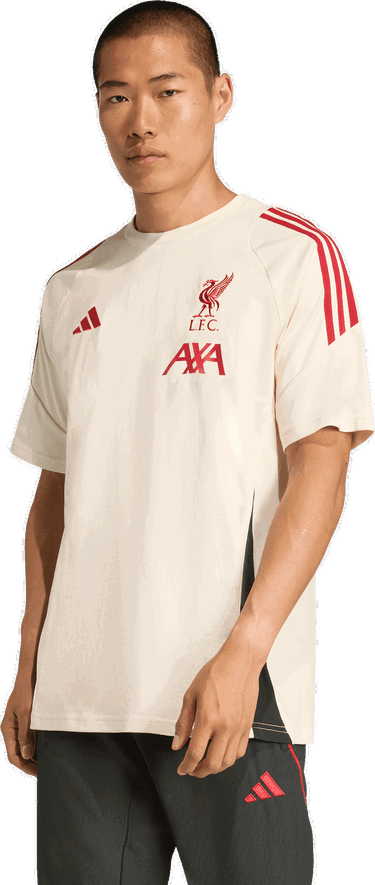 Тениска adidas Originals Liverpool FC Tiro Cotton Tee Бежово | jv6577, 4