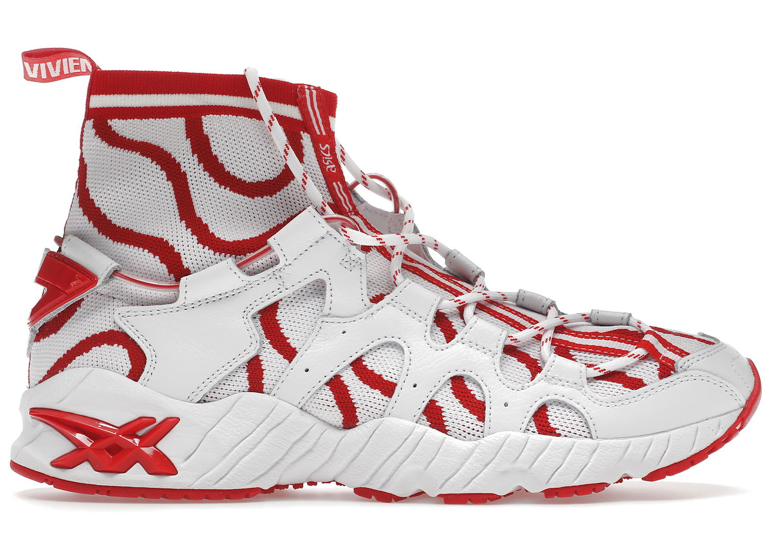 Кецове и обувки Asics Vivienne Westwood × Gel-Mai Knit "White Fiery Red" Червено | 1191A256-100, 0