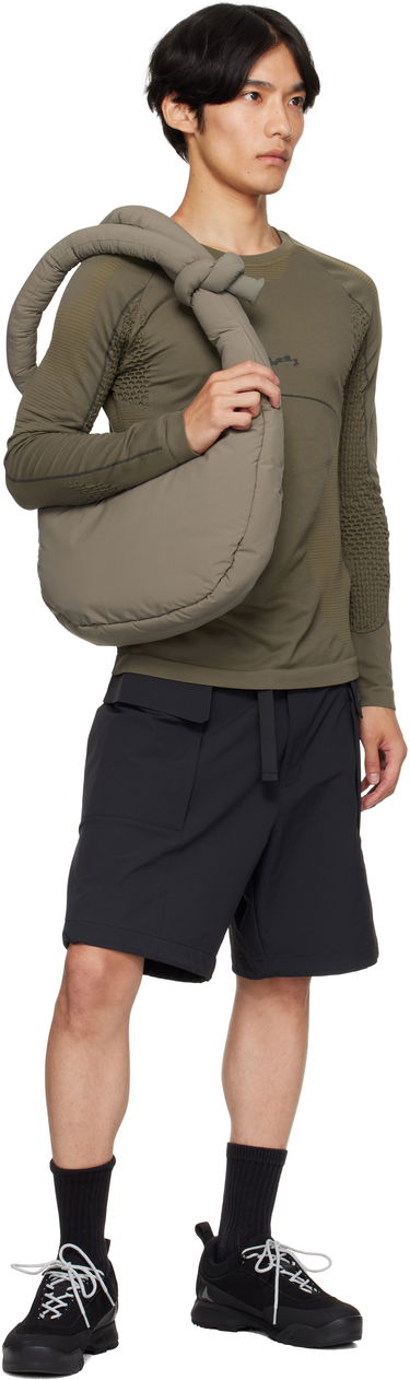 Чанта през рамо HELIOT EMIL HELIOT EMIL Liquid Metal Attache Bag Зелено | PREAW25_14_026_DST19_CO, 3
