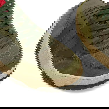 Кецове и обувки Gucci Re-Web Sneaker Зелено | 831661-AAEX3-3343, 3