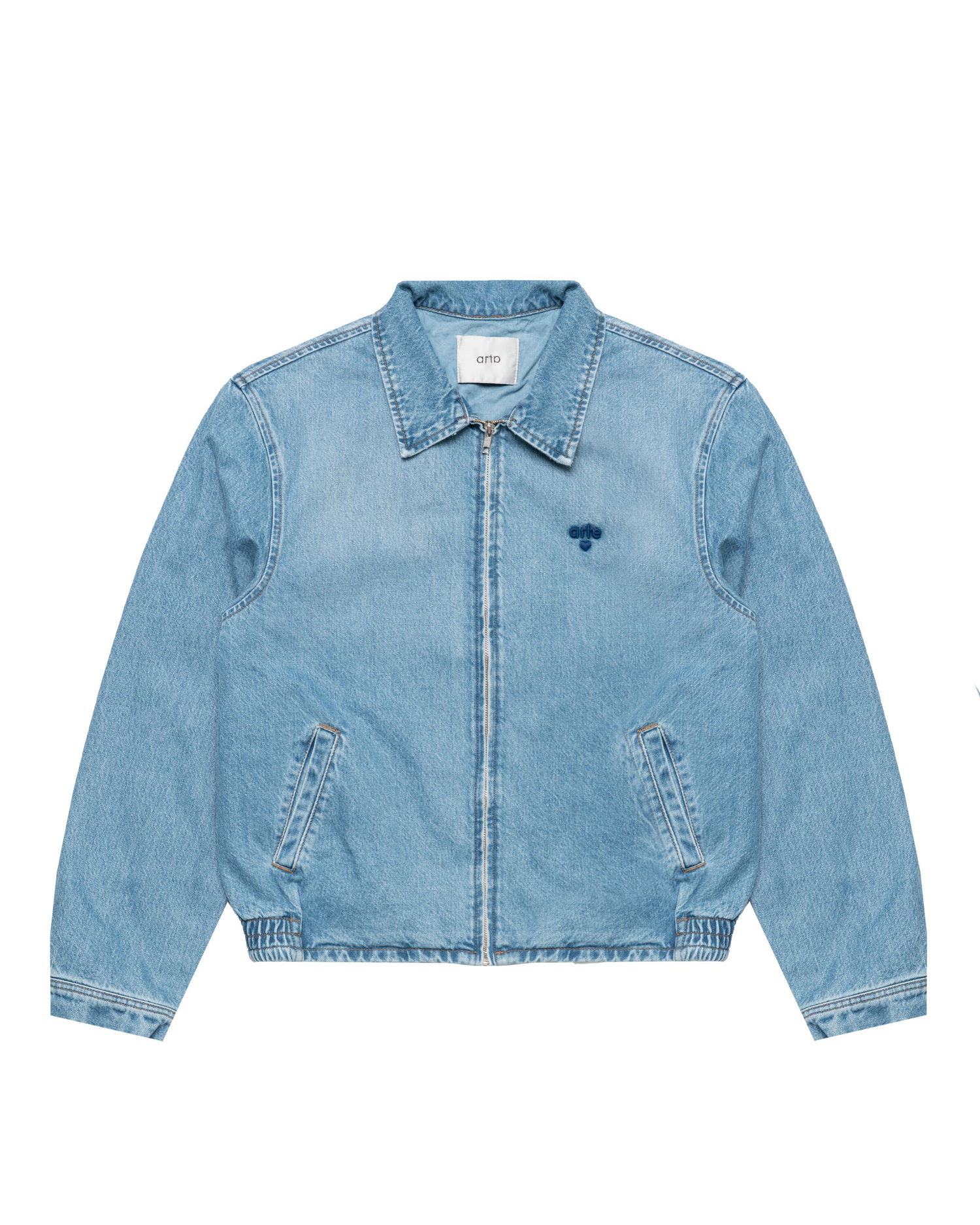 Яке Arte Antwerp Arte Antwerp Denim Jacket with Logo Синьо | AW25-038J.1-BLE, 0